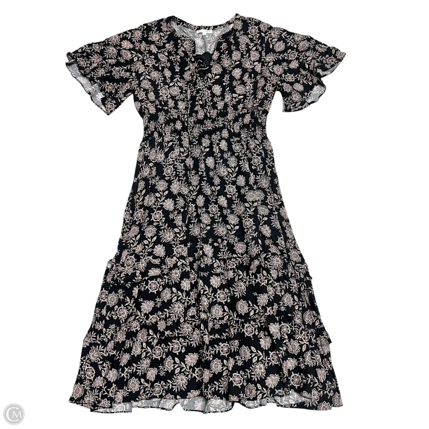 Dress Casual Maxi By Baltic Born In Black & Pink, Size: Xl