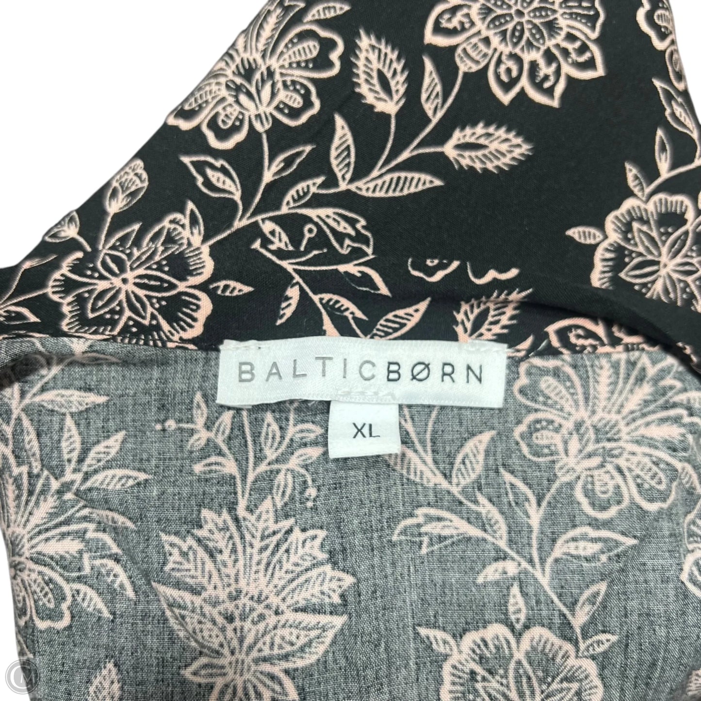 Dress Casual Maxi By Baltic Born In Black & Pink, Size: Xl