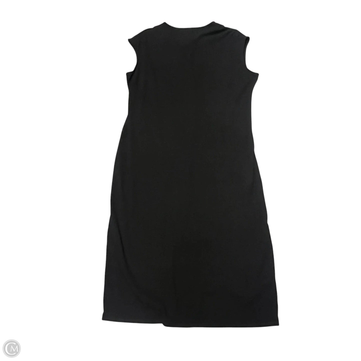 Dress Casual Midi By Vince Camuto In Black, Size: 2x