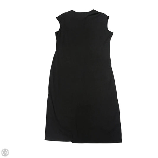 Dress Casual Midi By Vince Camuto In Black, Size: 2x