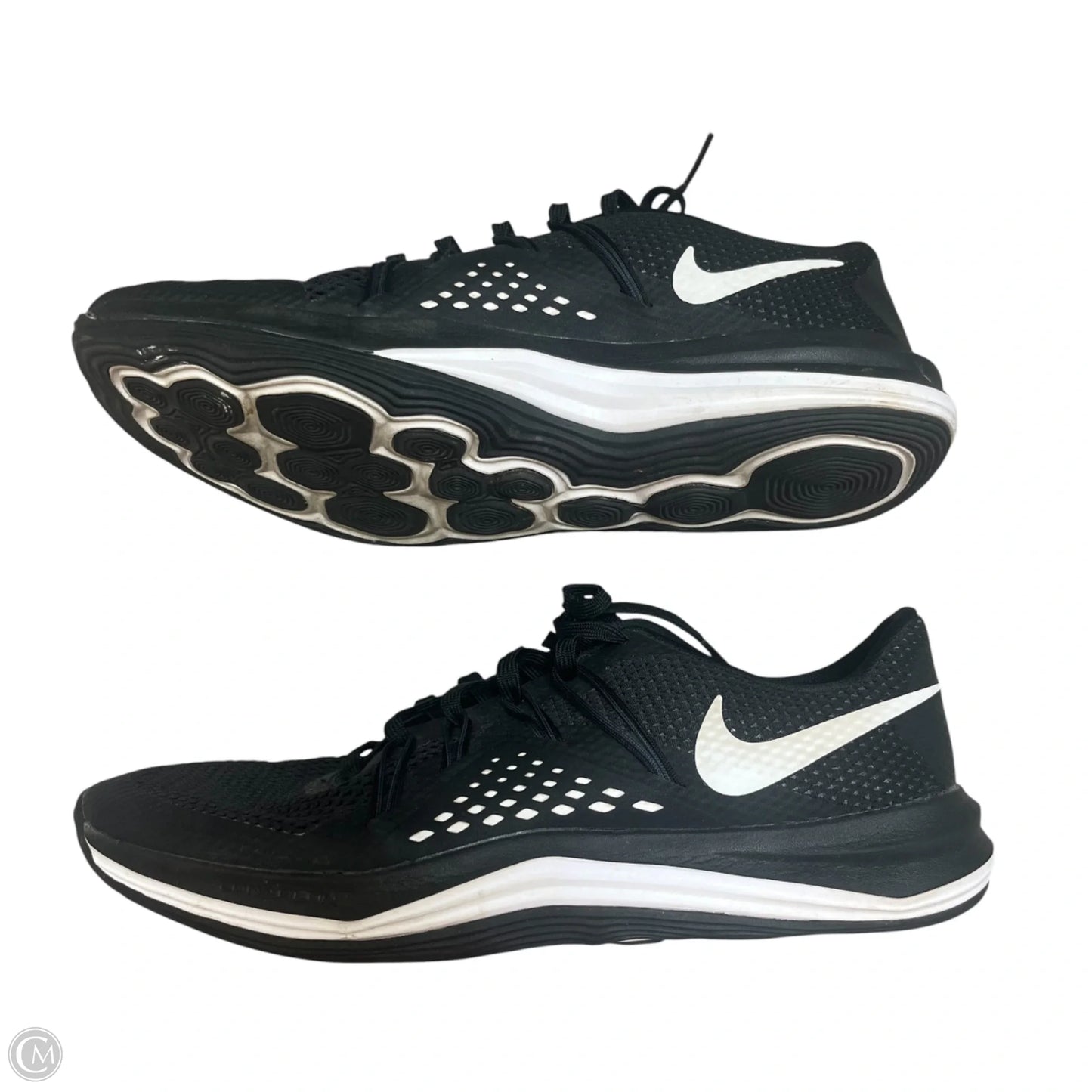Shoes Athletic By Nike In Black & White, Size: 11