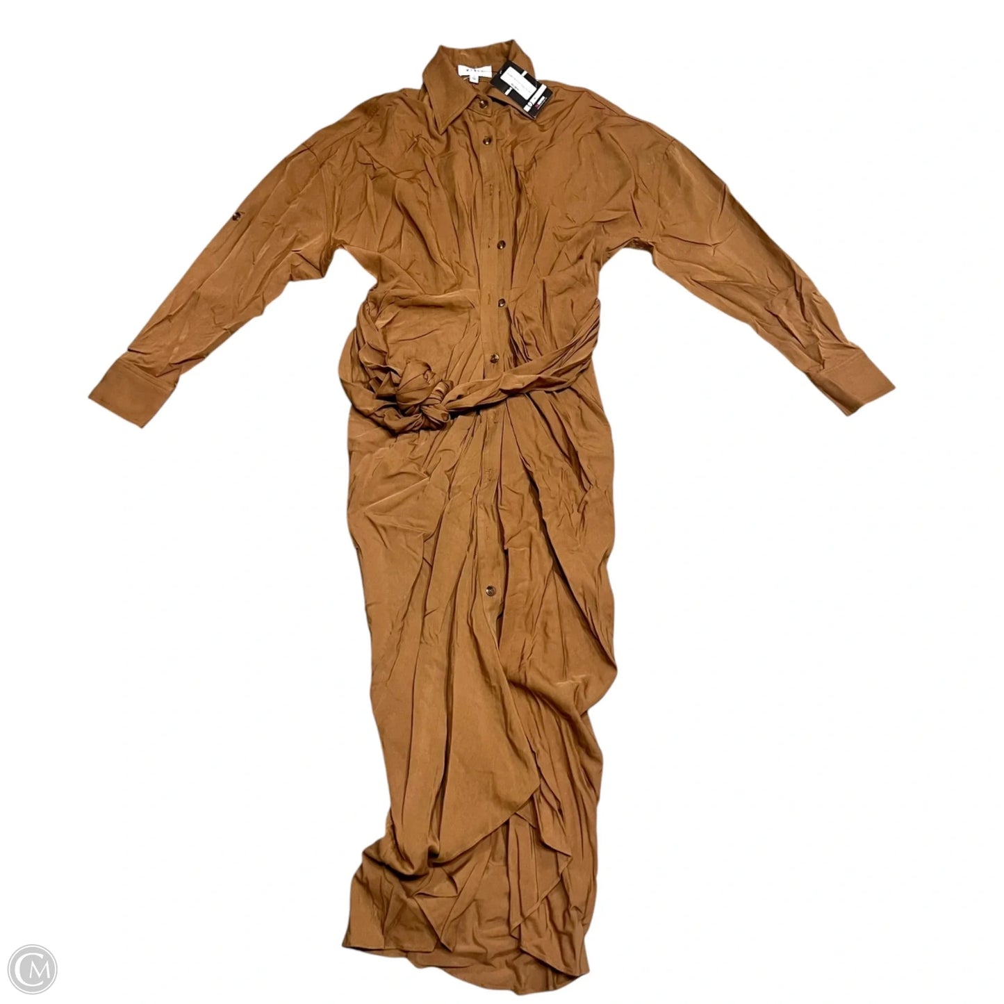 Jacket Leather By Jakett In Tan, Size: Xs