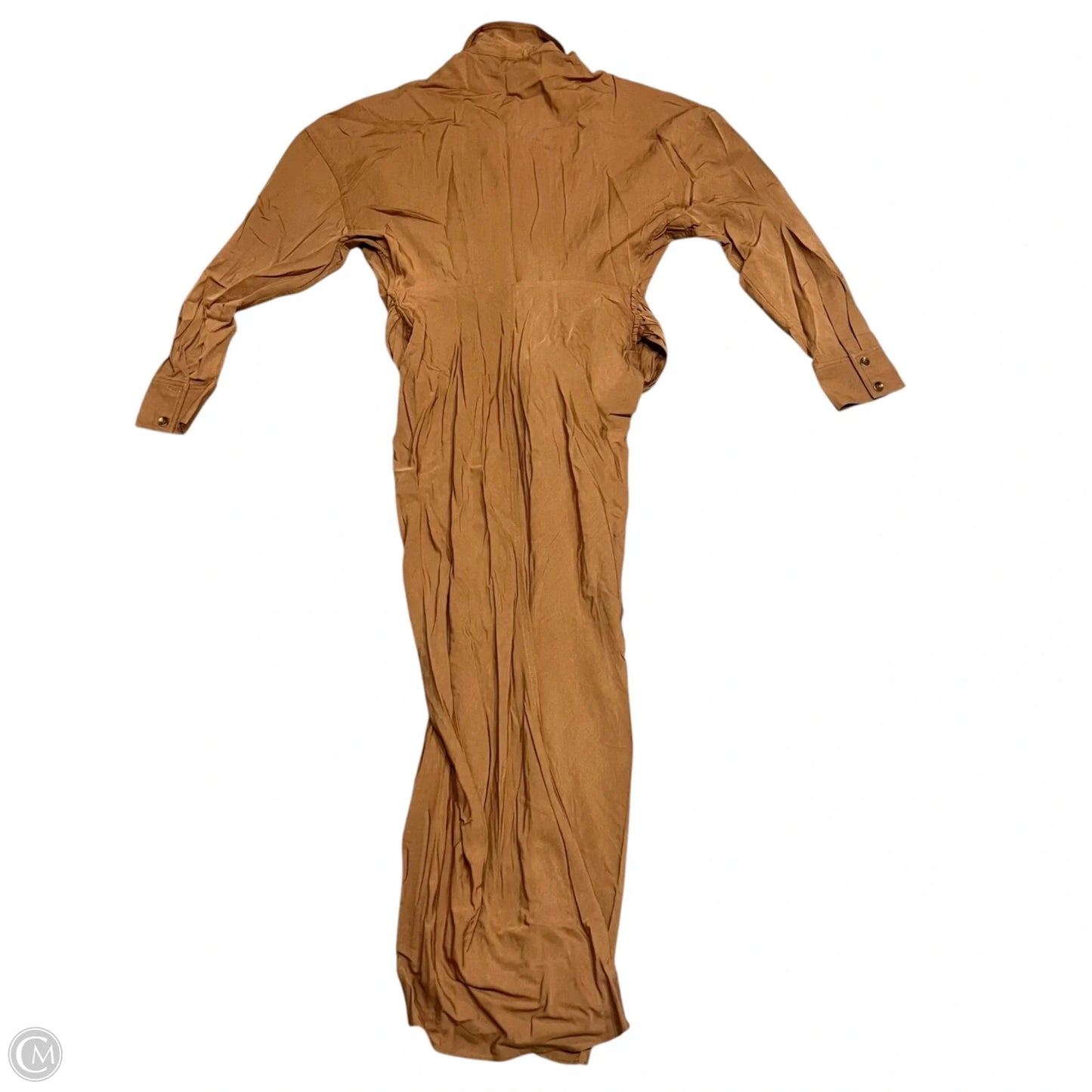 Jacket Leather By Jakett In Tan, Size: Xs