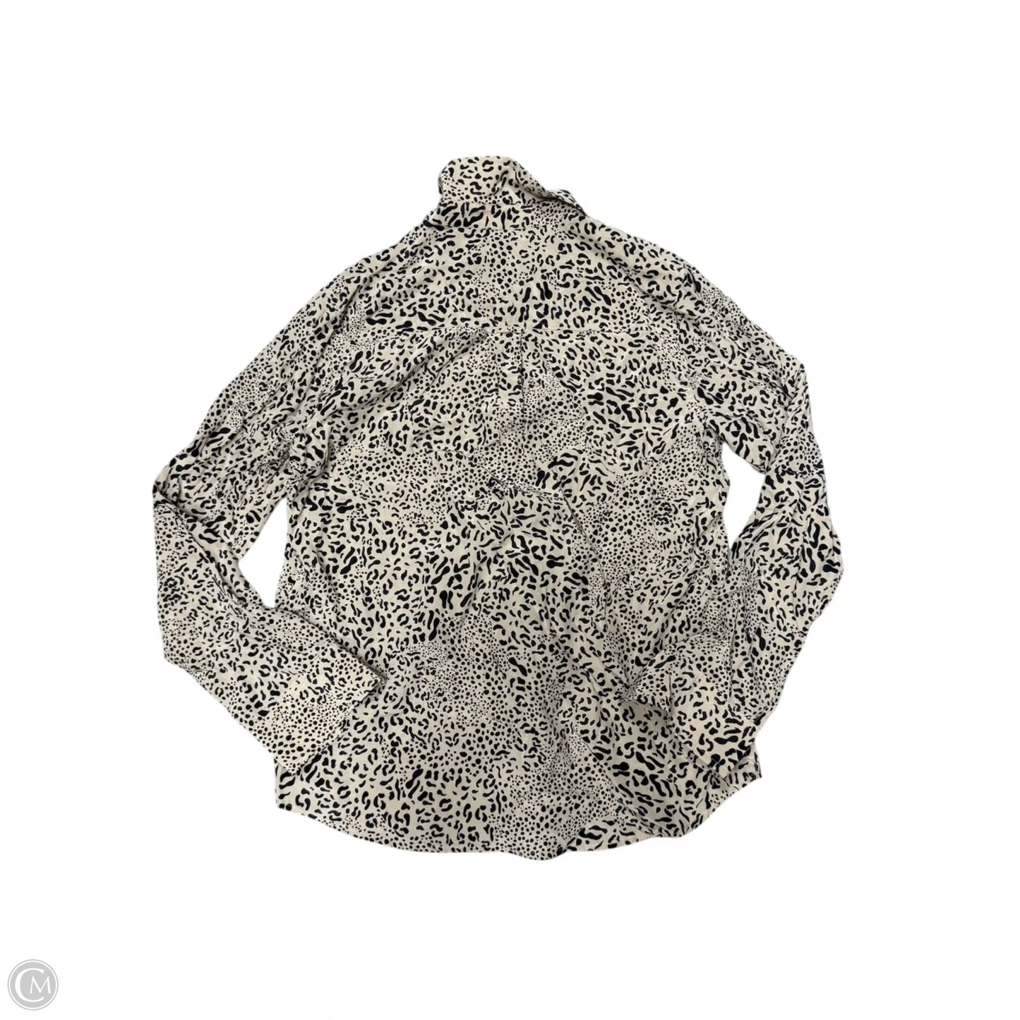 Top Long Sleeve By Rails In Leopard Print, Size: S