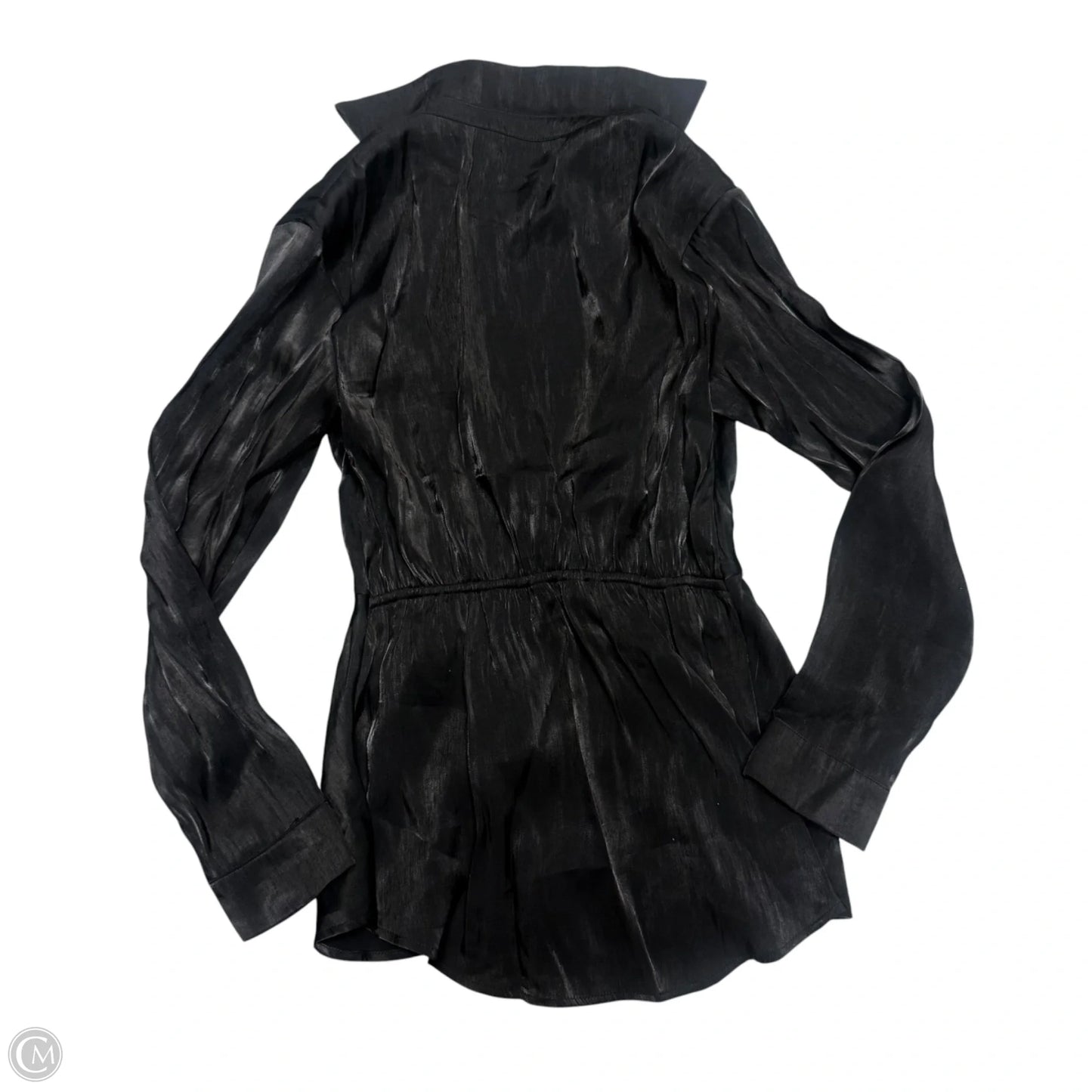Top Long Sleeve In Black, Size: S