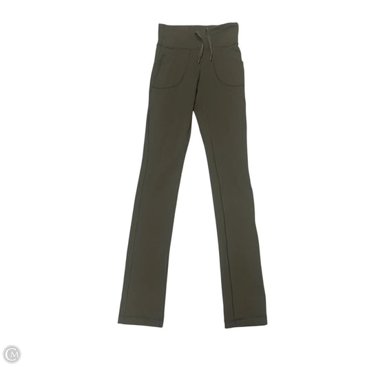 Athletic Leggings By Lululemon In Green, Size: 4