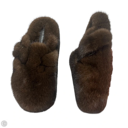 Slippers By Suz and Patrish In Brown, Size: 5.5