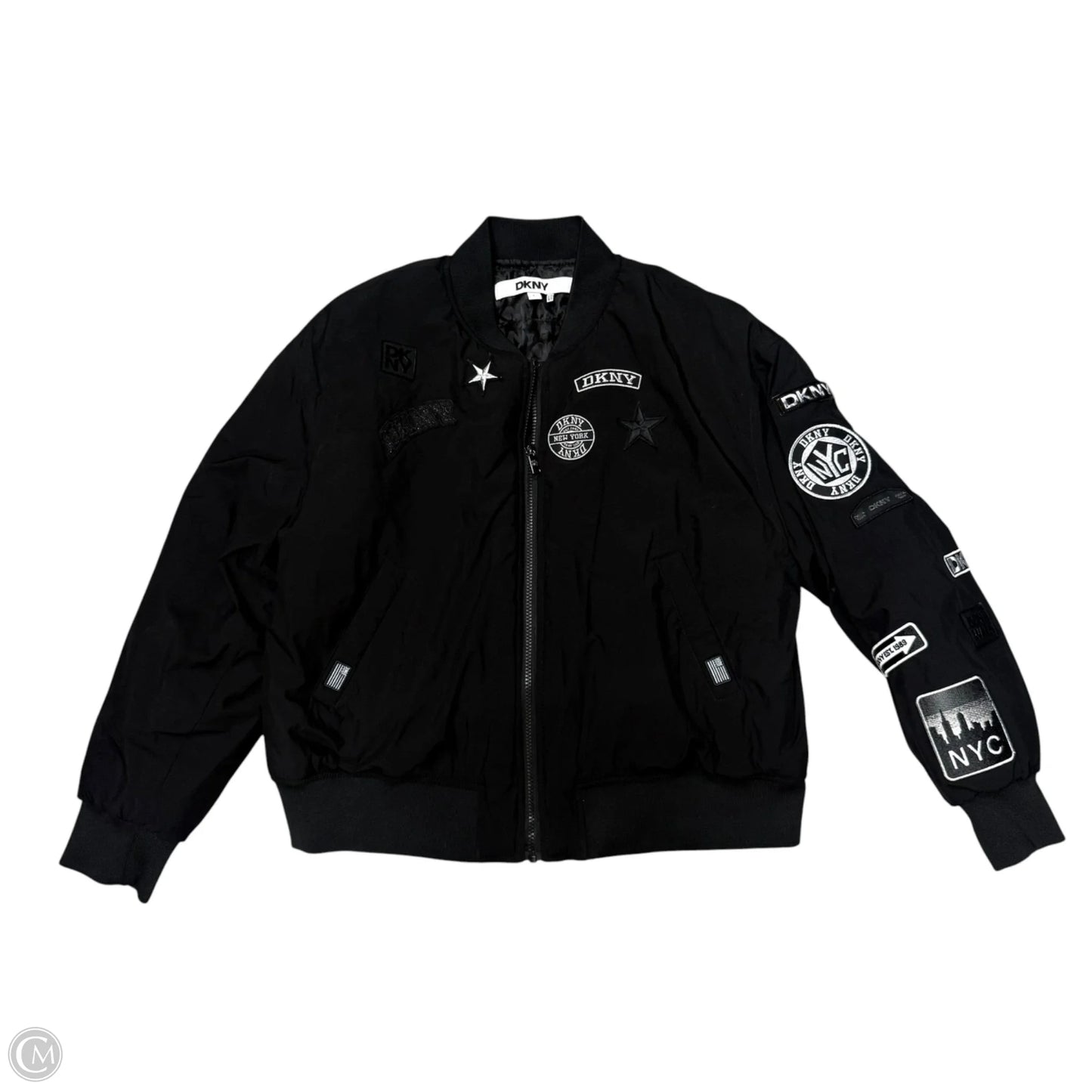 Jacket Other By Dkny In Black, Size: L