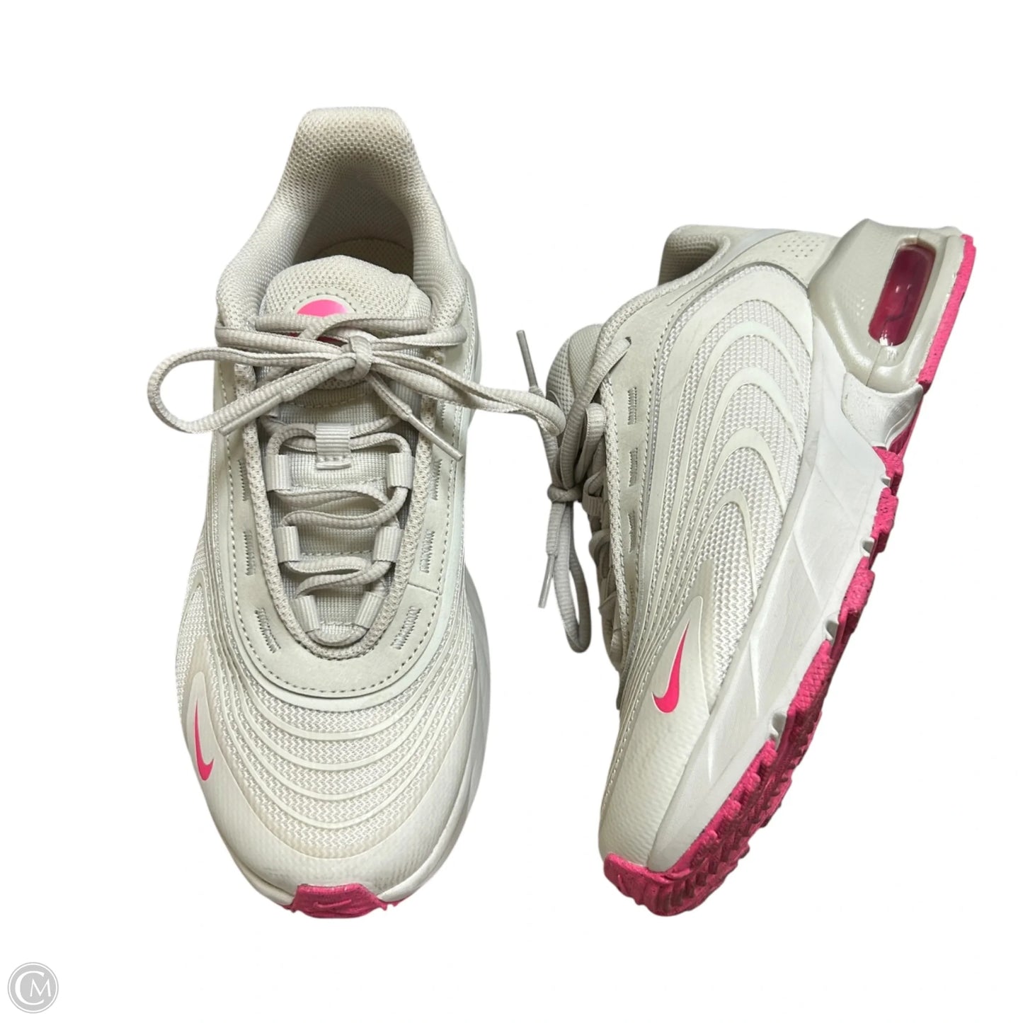Shoes Athletic By Nike In Grey & Pink, Size: 7