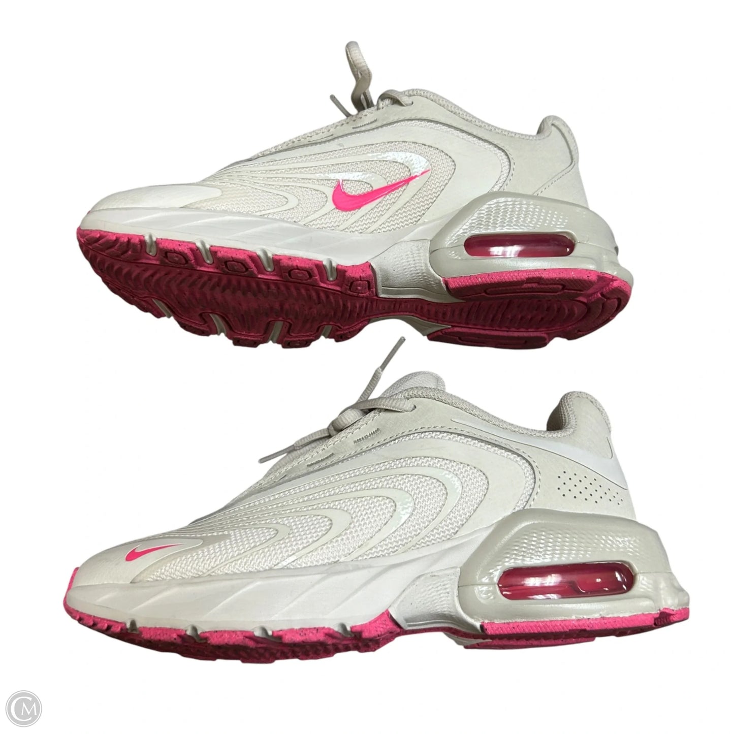 Shoes Athletic By Nike In Grey & Pink, Size: 7