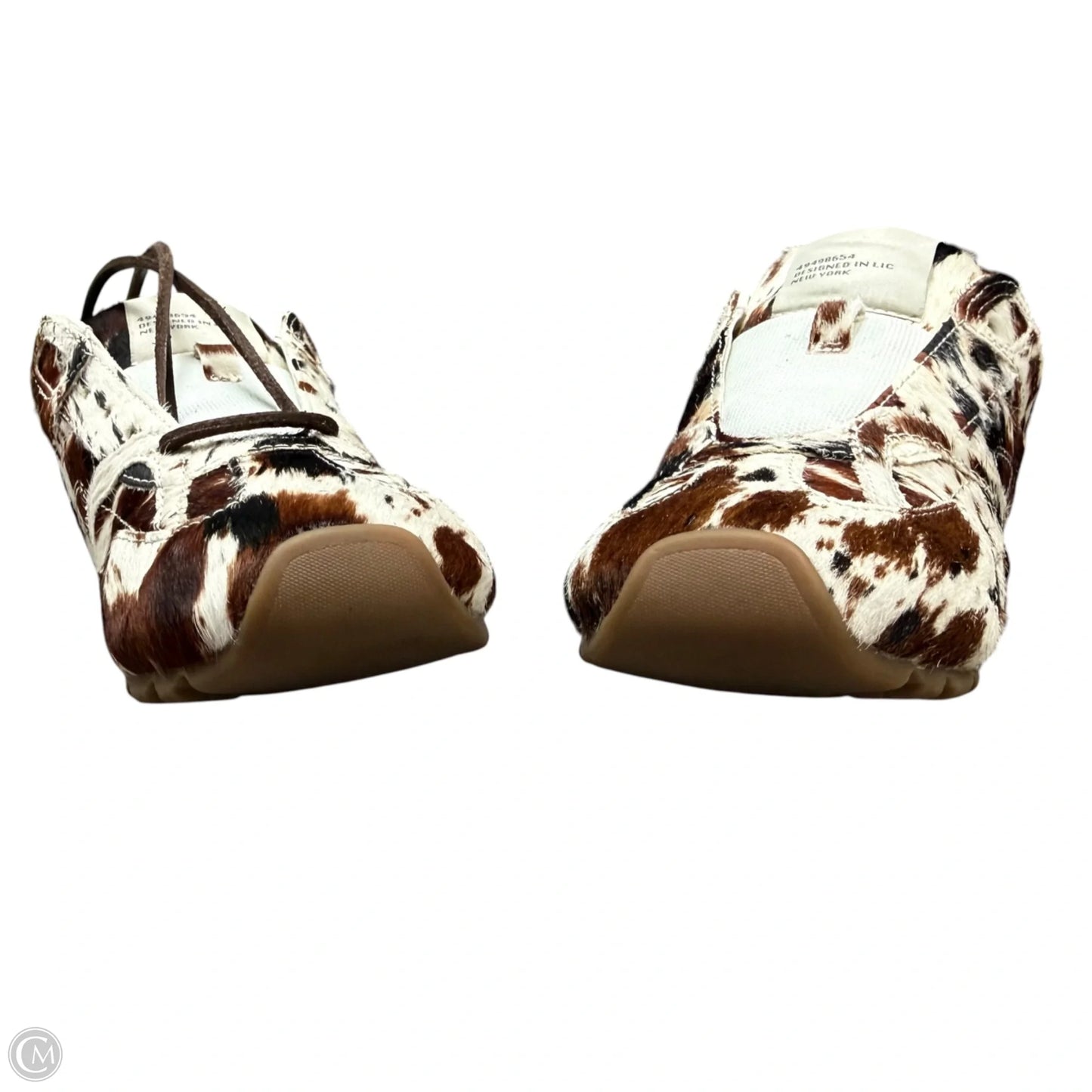 Shoes Sneakers By Steve Madden In Brown & Cream, Size: 7