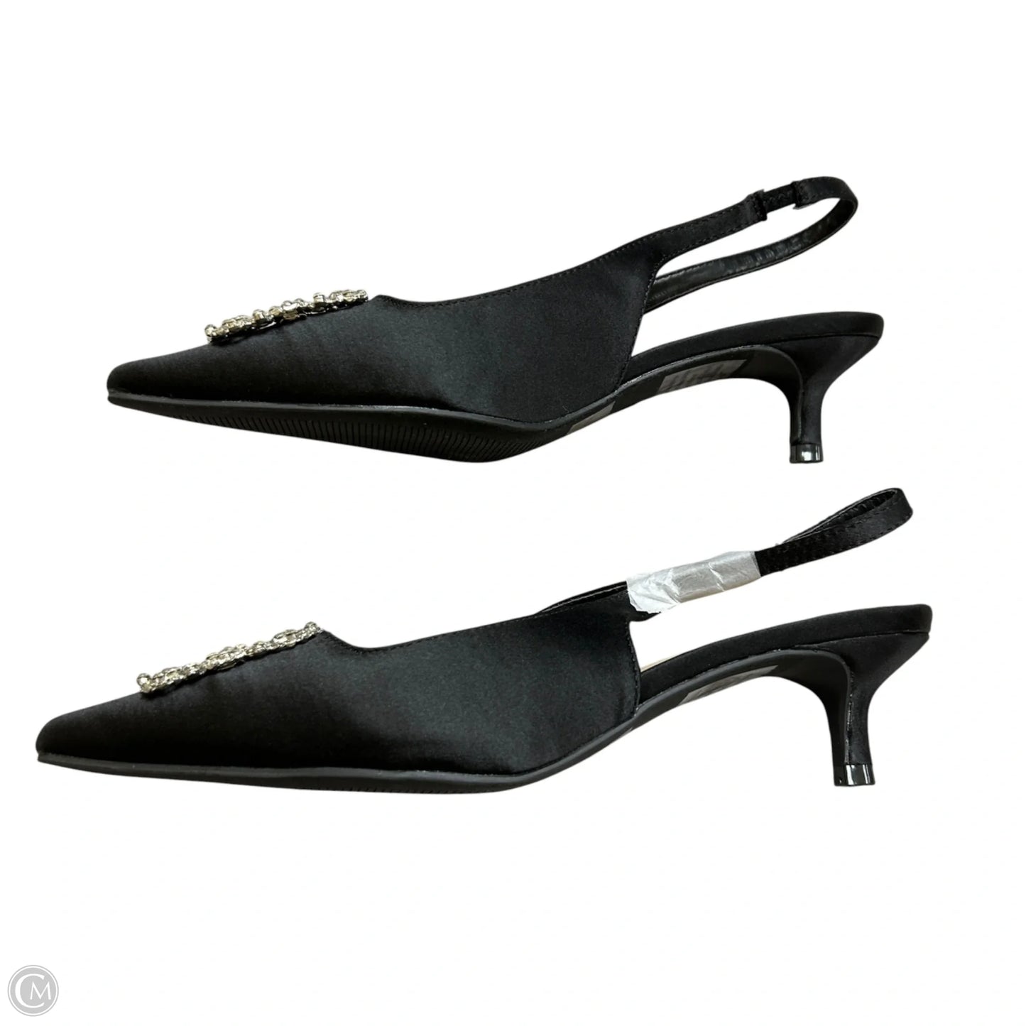 Shoes Heels Kitten By Wild Diva In Black, Size: 7