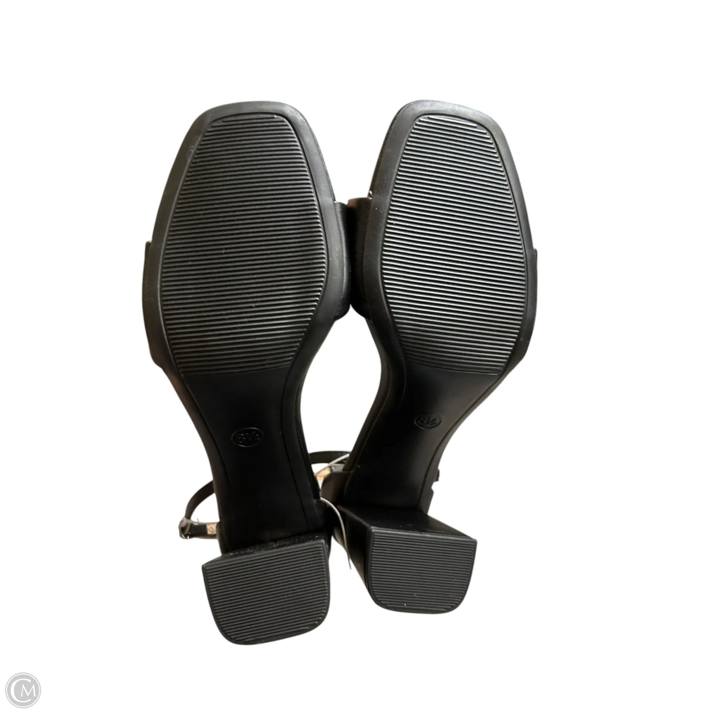 Sandals Heels Block By A New Day In Black, Size: 8.5