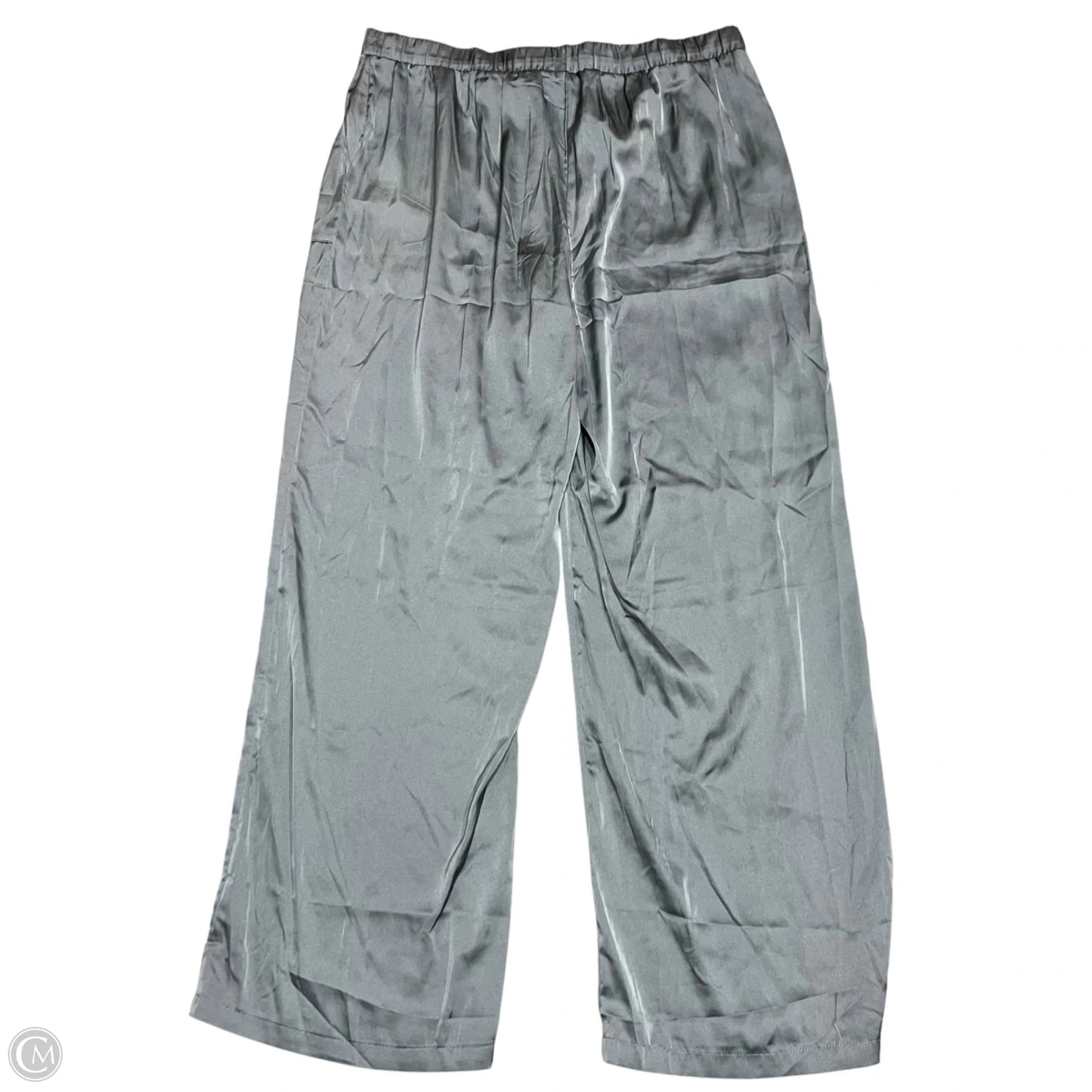 Pants Wide Leg In Grey, Size: L