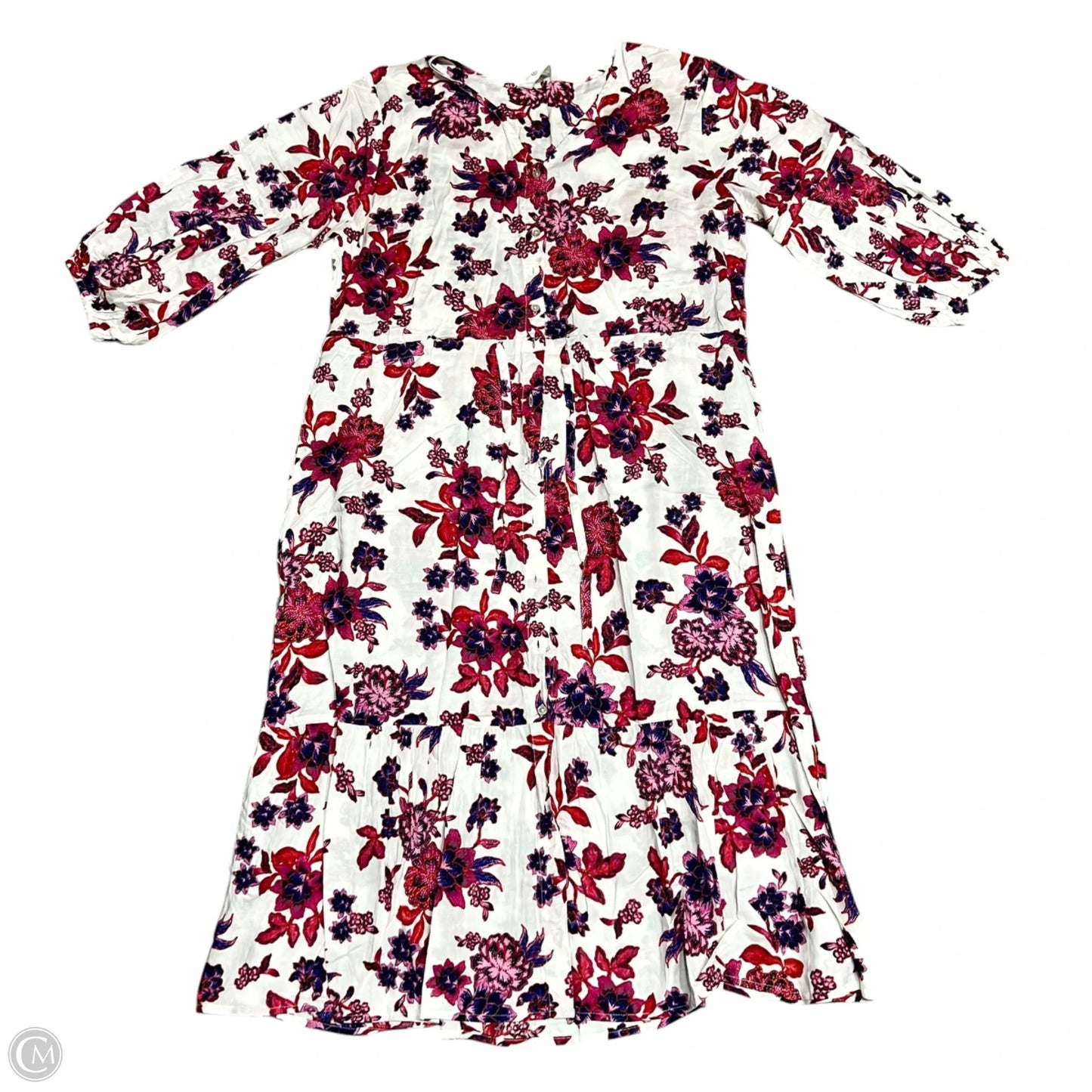 Dress Casual Maxi By Tamsy In Nautical Print, Size: L
