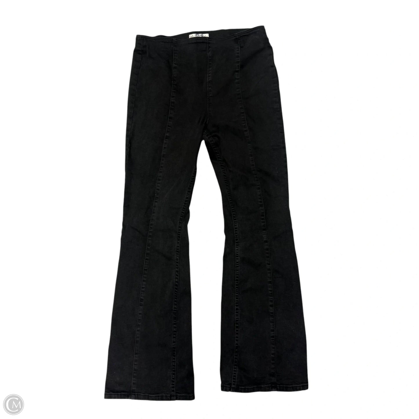 Jeans Flared By We The Free In Black Denim, Size: 12