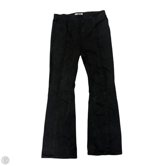 Jeans Flared By We The Free In Black Denim, Size: 12