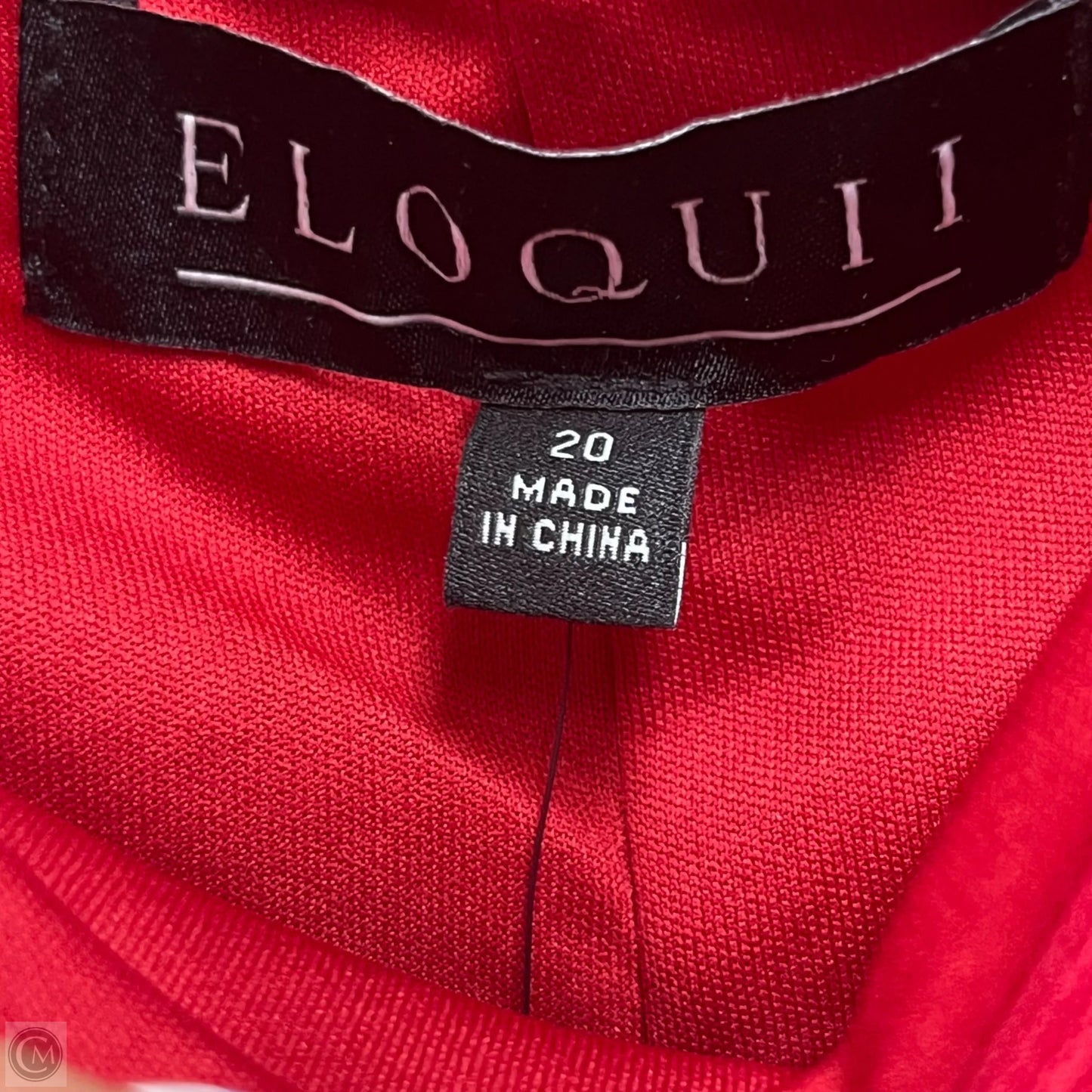 Dress Casual Maxi By Eloquii In Red, Size: 2x