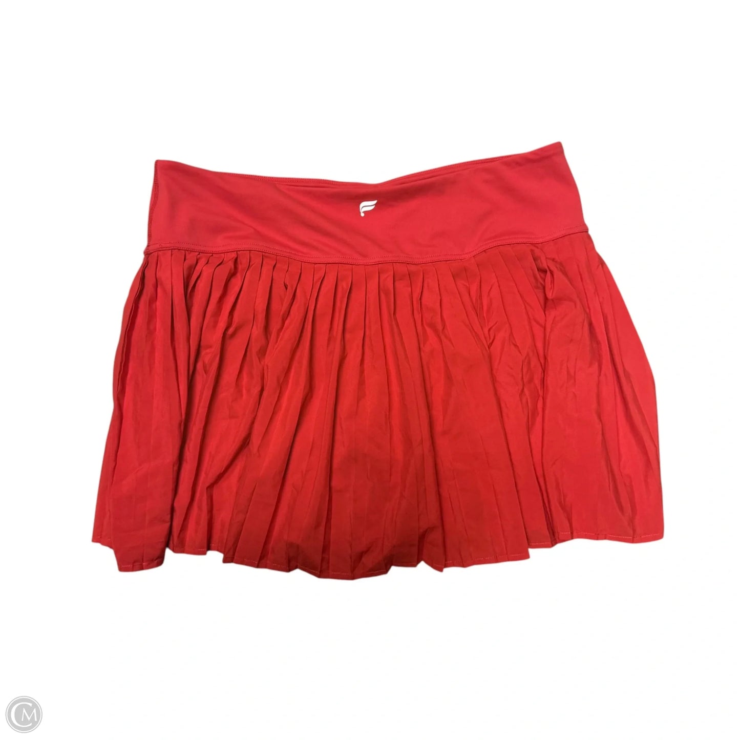 Athletic Skort By Fabletics In Red, Size: 18