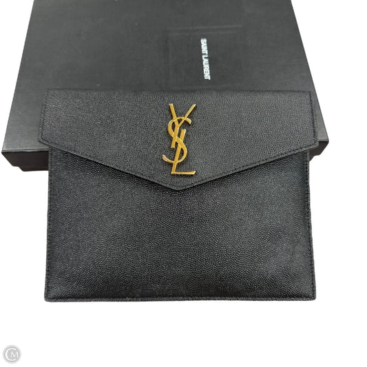 Clutch Luxury Designer By Yves Saint Laurent, Size: Small