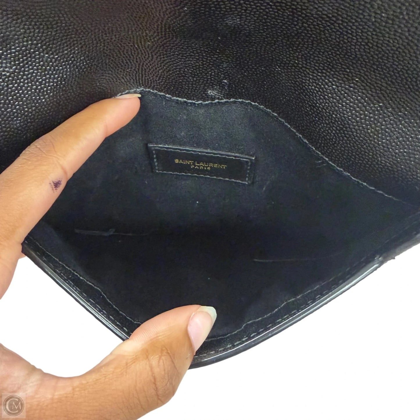Clutch Luxury Designer By Yves Saint Laurent, Size: Small