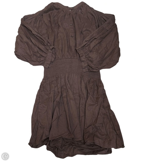 Dress Casual Short By Rebecca Taylor In Brown, Size: L