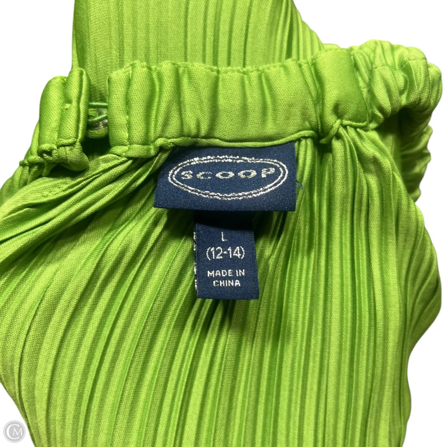 Dress Casual Maxi By Scoop In Green, Size: L