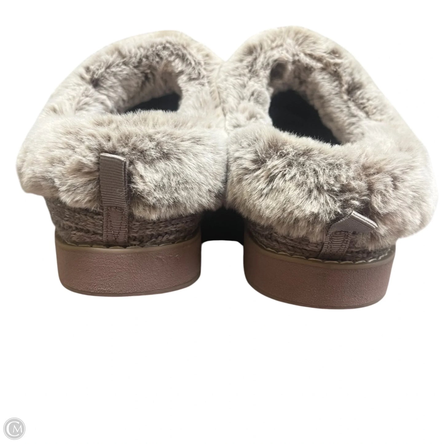 Slippers By Bobs In Grey, Size: 7.5