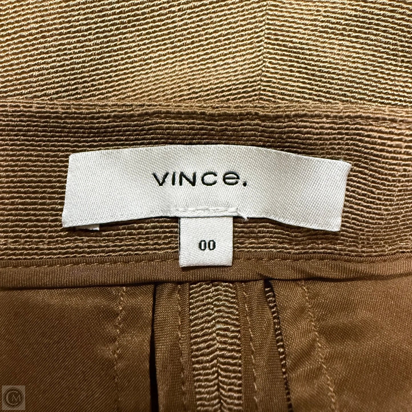 Shorts By Vince In Brown, Size: 0