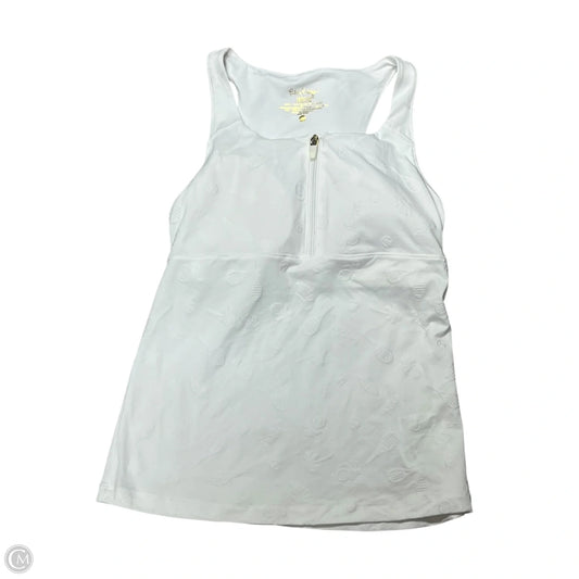 Top Sleeveless Designer By Lilly Pulitzer In White, Size: Xs