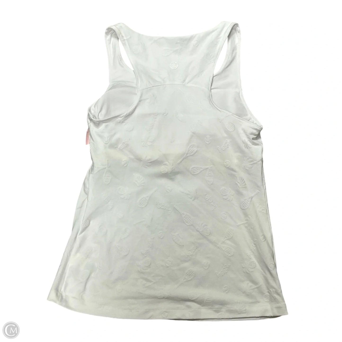 Top Sleeveless Designer By Lilly Pulitzer In White, Size: Xs