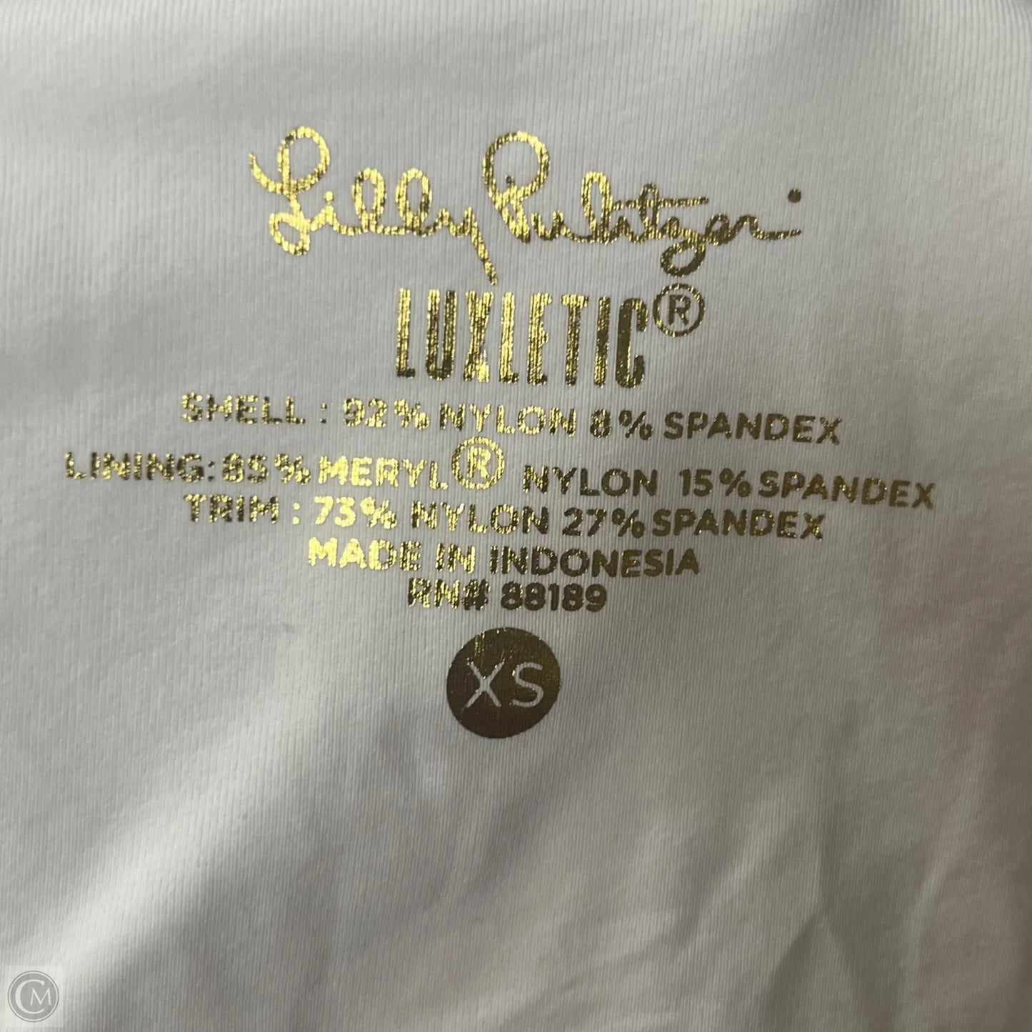 Top Sleeveless Designer By Lilly Pulitzer In White, Size: Xs