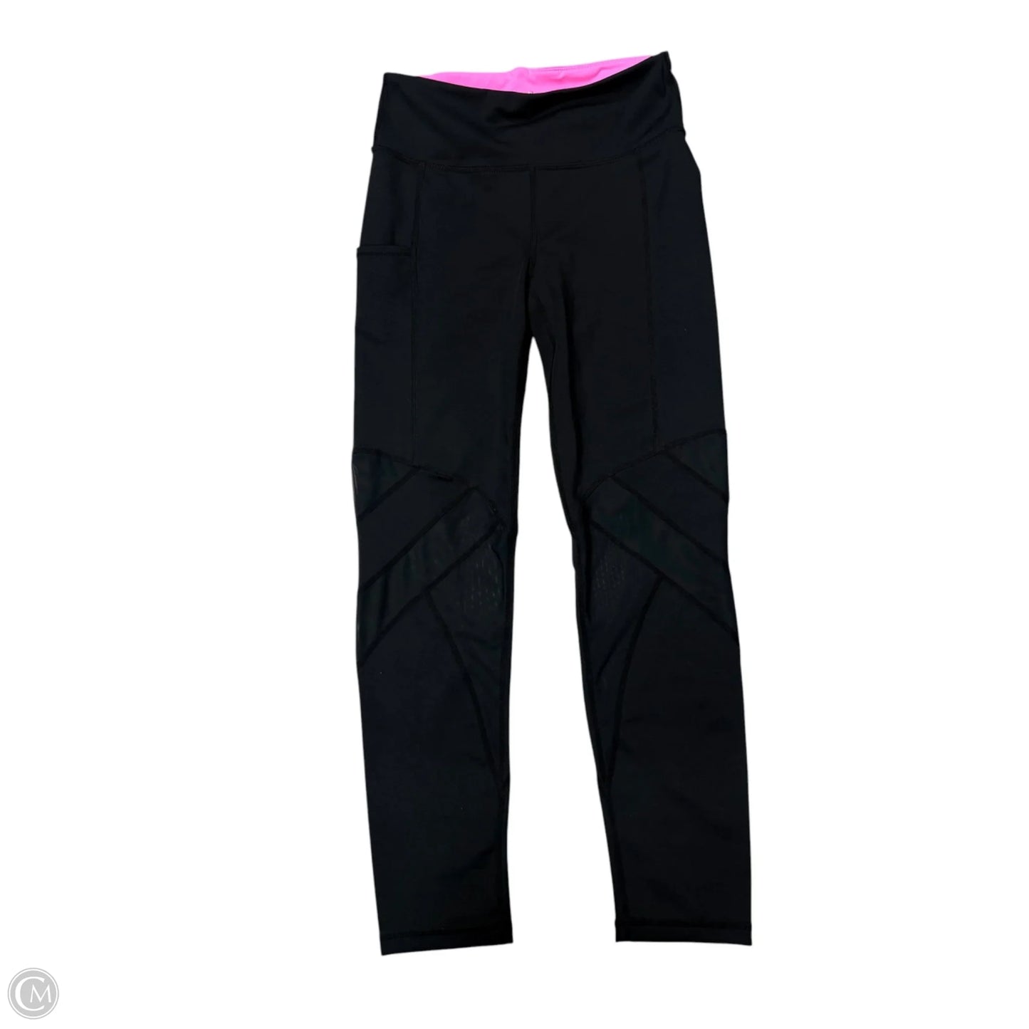 Pants Designer By Lilly Pulitzer In Black & Pink, Size: 0