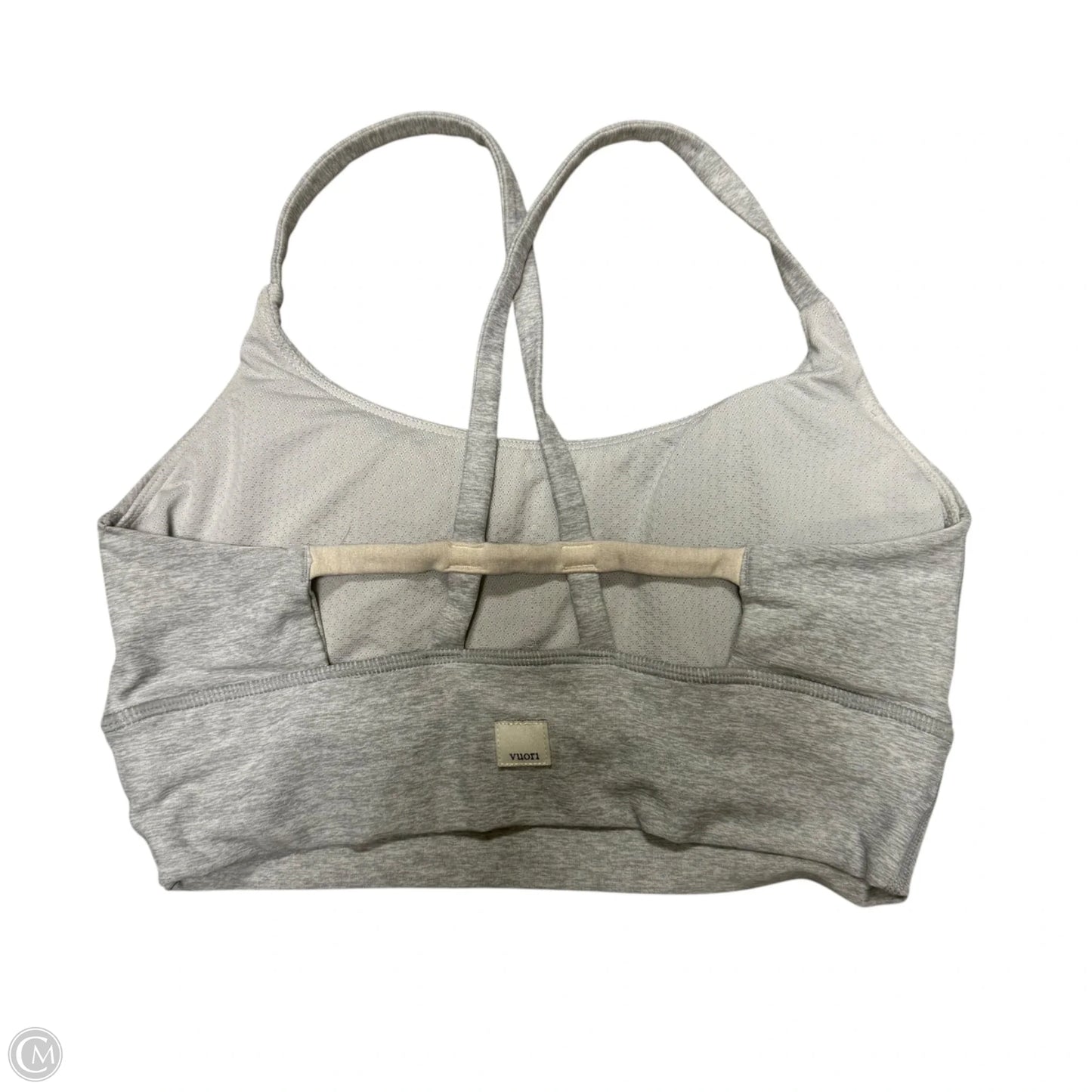 Athletic Bra By Vuori In Grey, Size: S