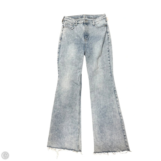 Jeans Flared By Old Navy In Blue Denim, Size: 12