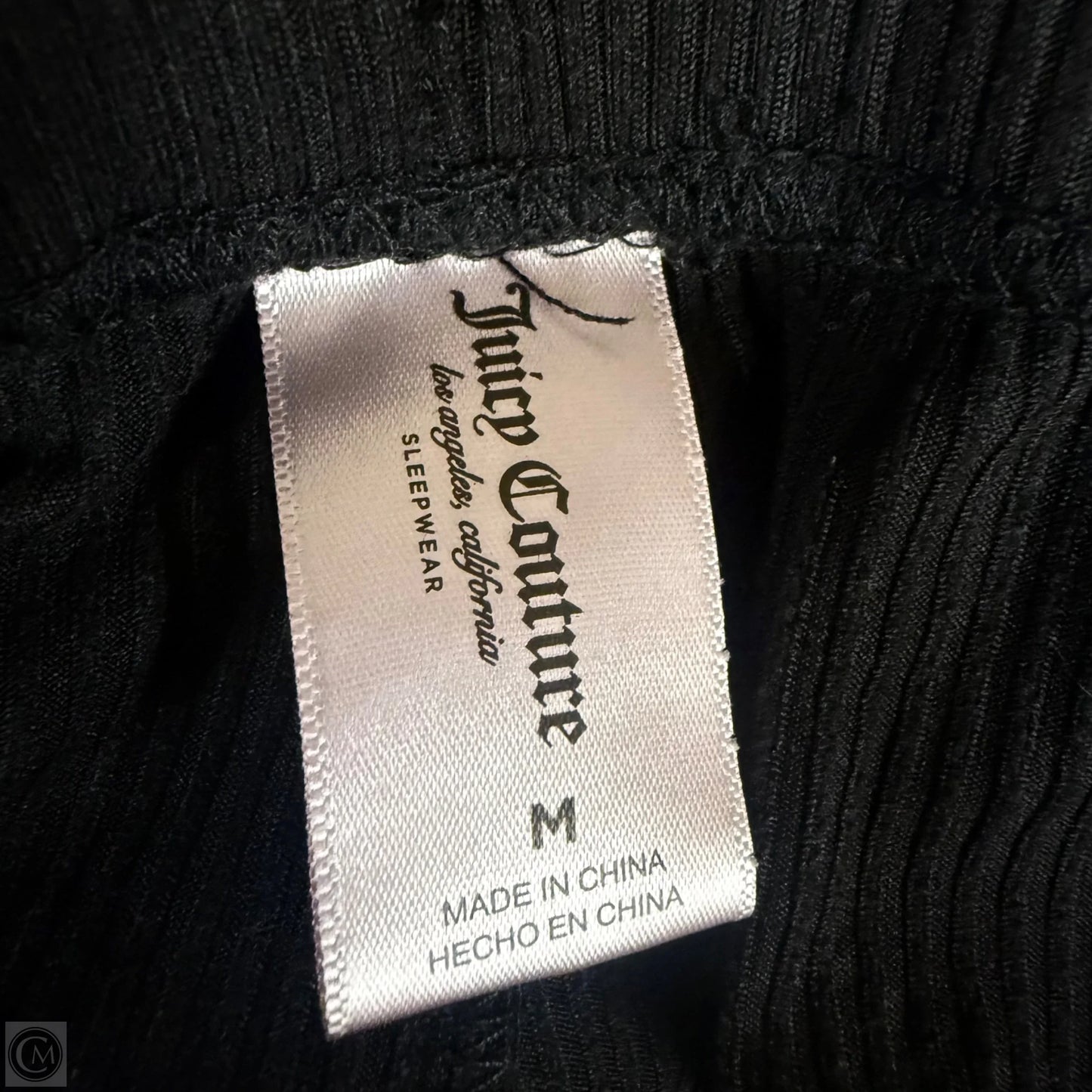 Pants Lounge By Juicy Couture In Black, Size: 8