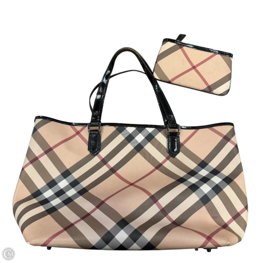 Tote Luxury Designer By Burberry, Size: Large