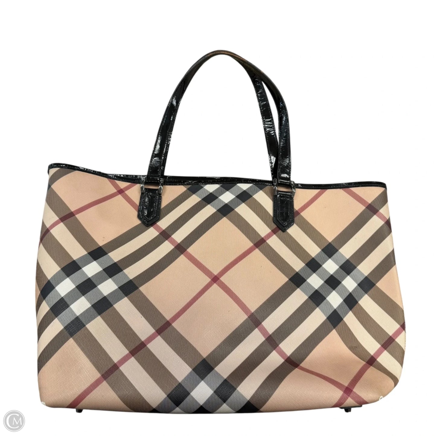 Tote Luxury Designer By Burberry, Size: Large