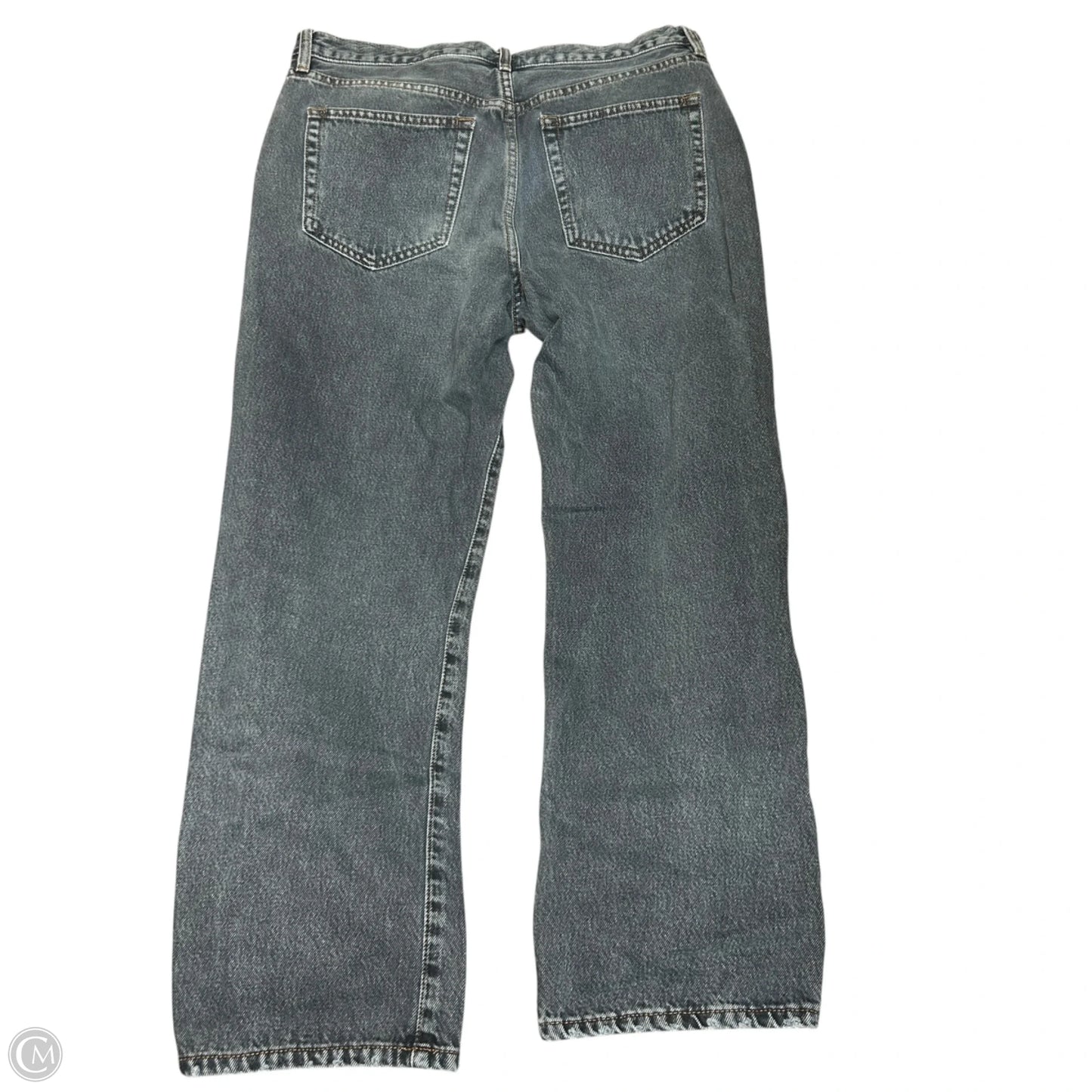 Jeans Wide Leg By We The Free In Grey Denim, Size: 8
