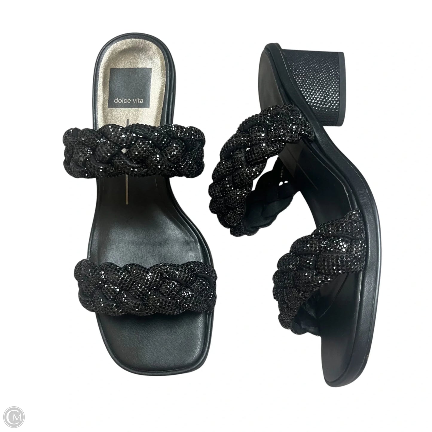 Sandals Heels Block By Dolce Vita In Black, Size: 7