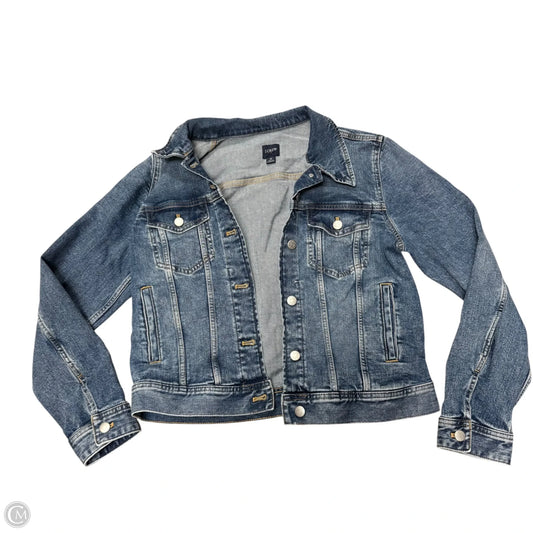 Jacket Denim By J. Crew In Blue Denim, Size: M
