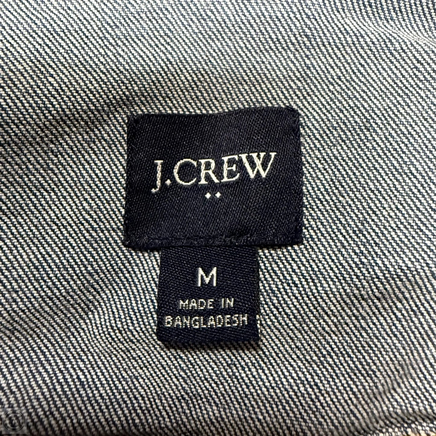 Jacket Denim By J. Crew In Blue Denim, Size: M