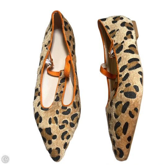 Shoes Flats In Leopard Print, Size: 11.5