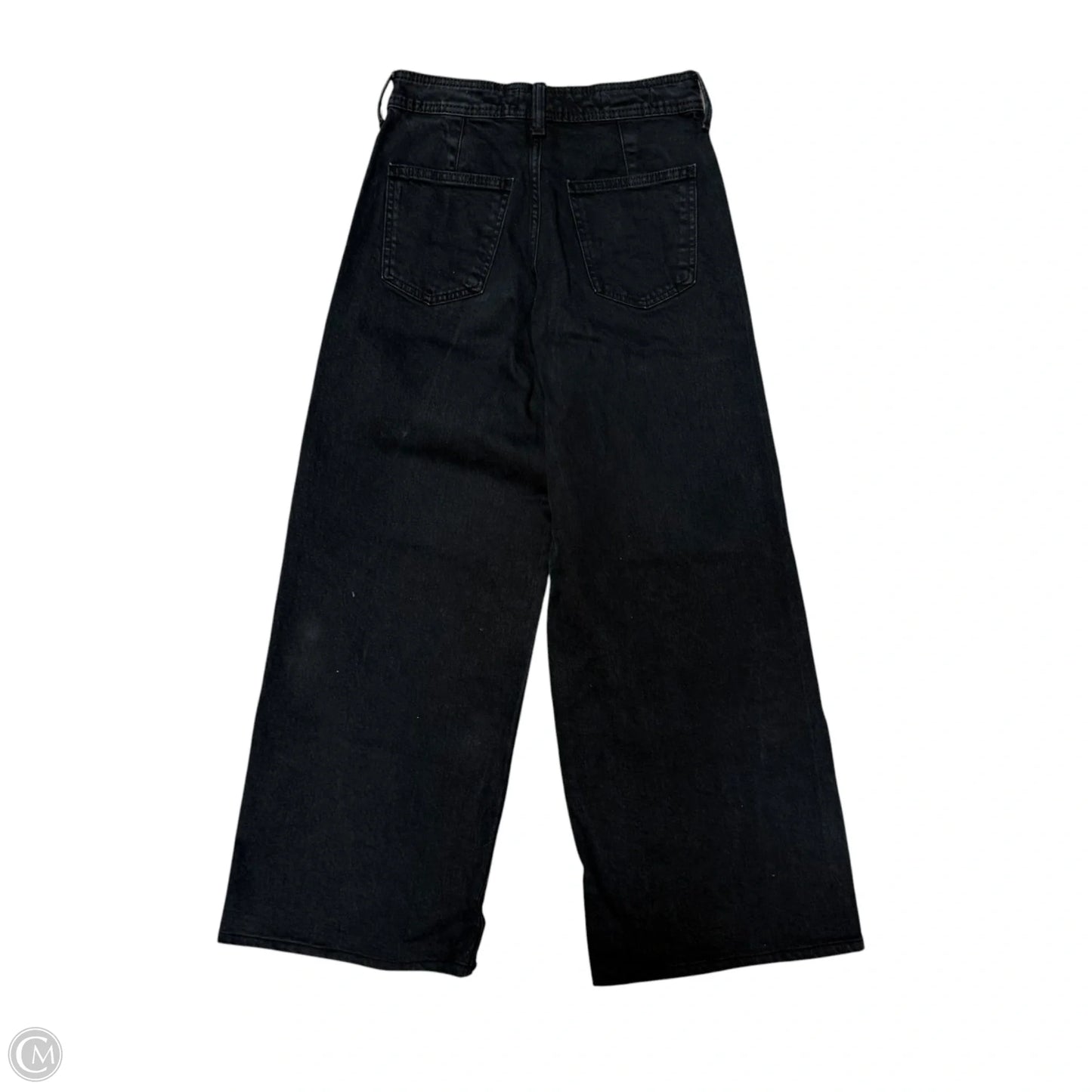 Jeans Wide Leg By Universal Thread In Black Denim, Size: 2