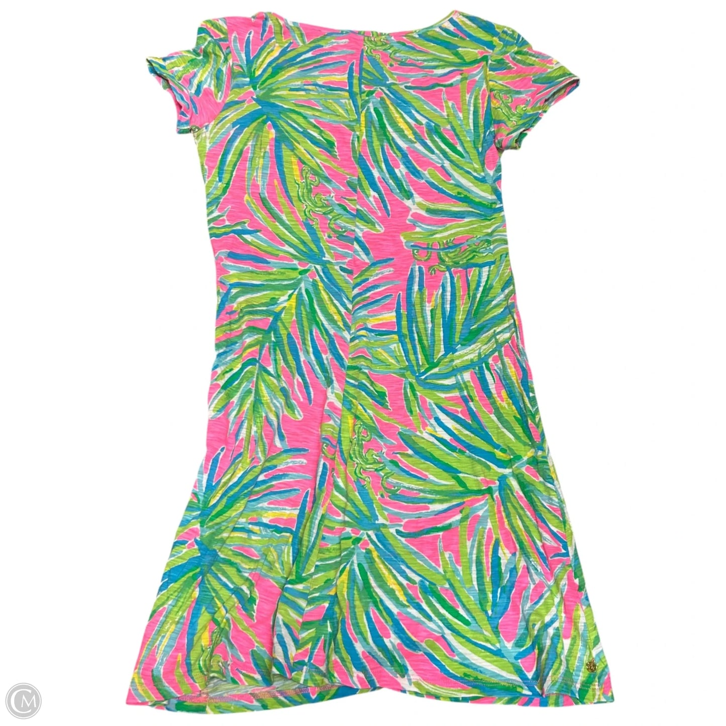 Dress Designer By Lilly Pulitzer In Green & Pink, Size: Xs