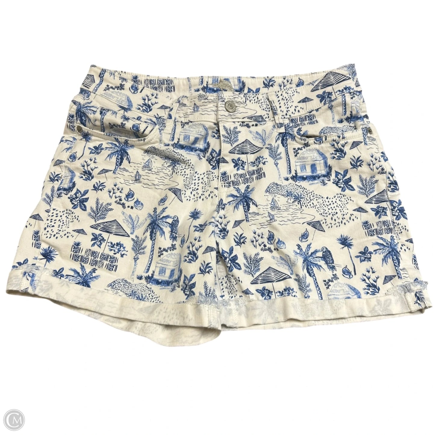 Shorts By Tommy Bahama In Blue & White, Size: 4