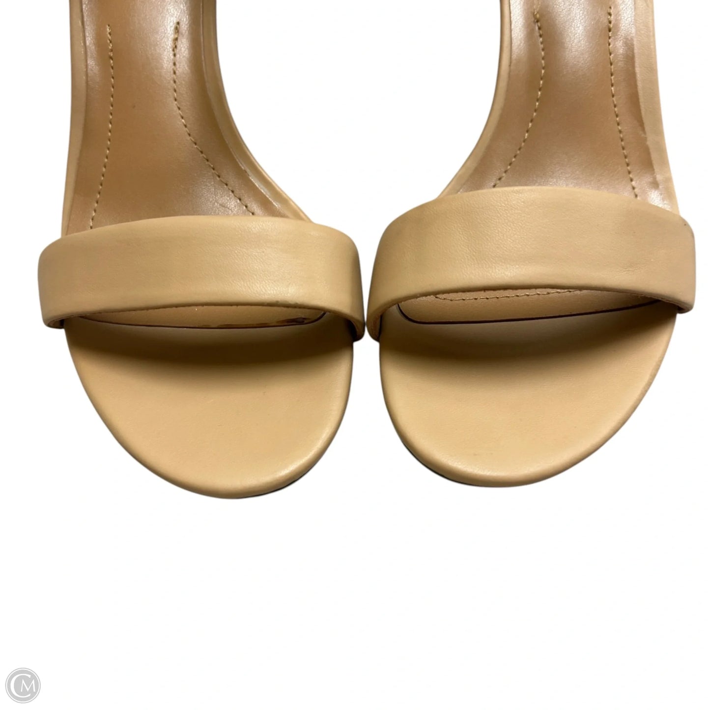 Sandals Heels Kitten By Style And Company In Tan, Size: 9