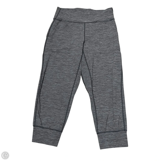 Athletic Pants By Lululemon In Grey, Size: 8