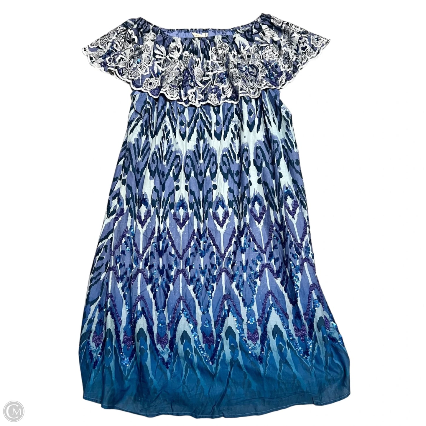 Dress Casual Midi By Soft Surroundings In Blue, Size: 1x