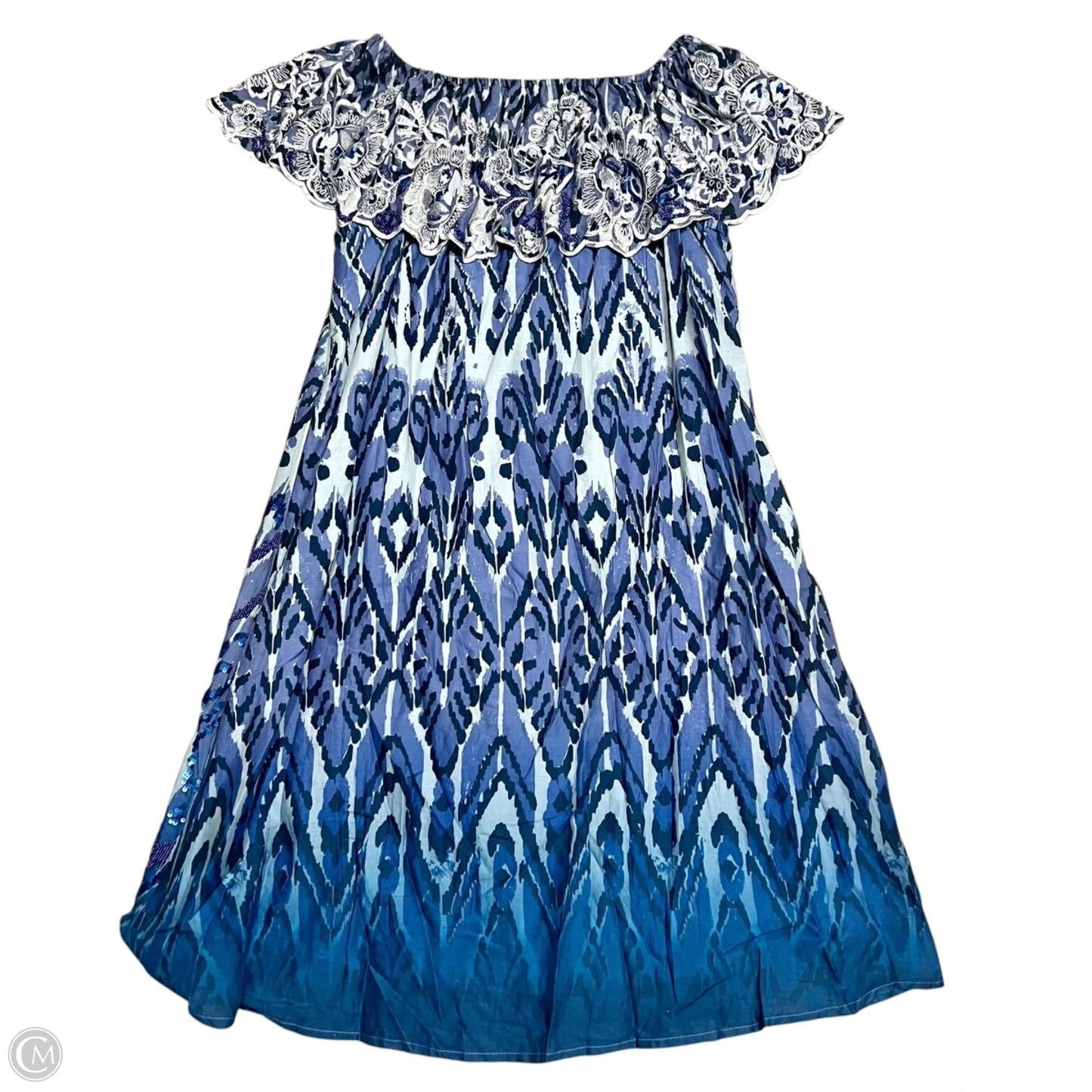 Dress Casual Midi By Soft Surroundings In Blue, Size: 1x